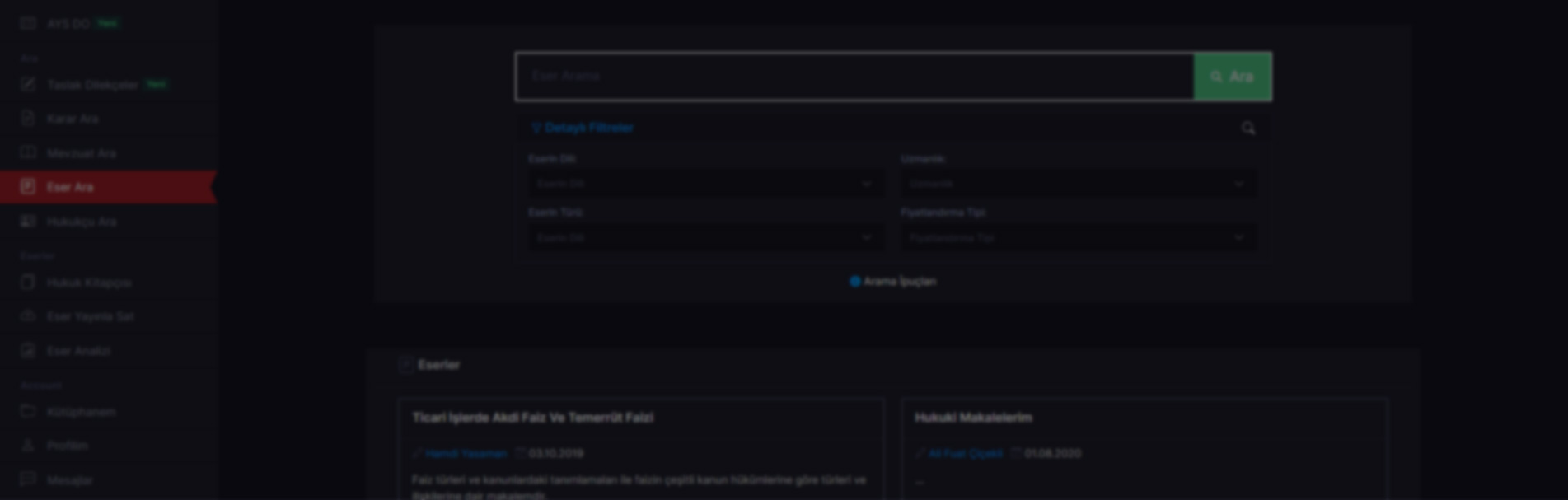 Yazılı Hukuk Eserleri