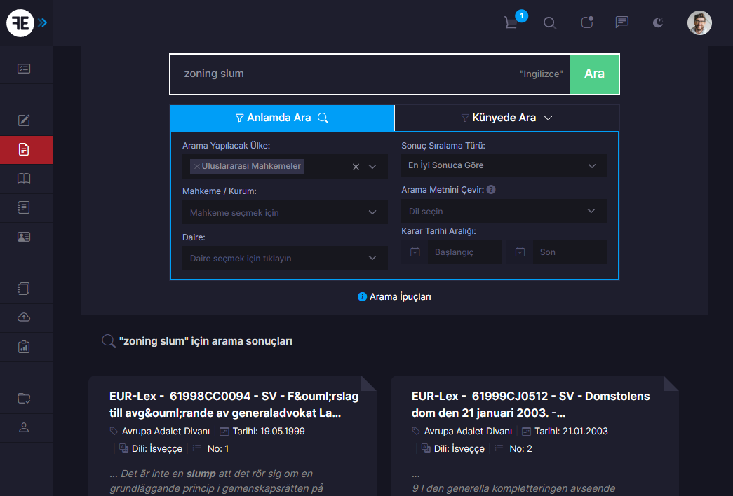 Yerli ve Yabancı Kararlar