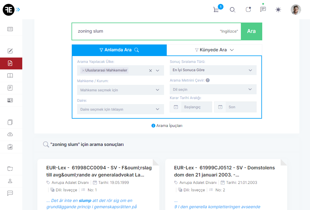 Yerli ve Yabancı Kararlar